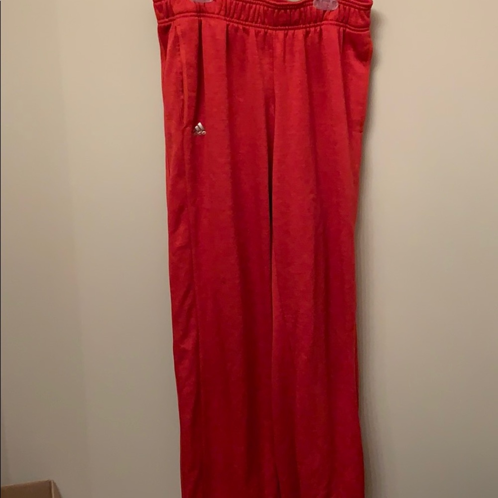 ADIDAS Red Sweatpants!